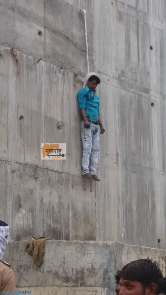 निर्माणाधिन कन्हान नदीच्या पुलावर गळफास घेऊन युवकाची आत्महत्या