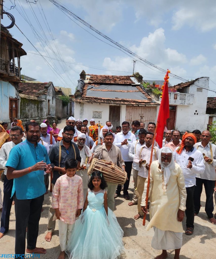 श्रीसंत सीताराम माहाराज देवस्थानात श्रावणमास अखंड हरिनाम सप्ताह संपन्न